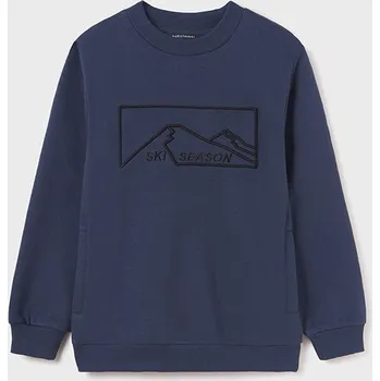 Chlapecká mikina Mayoral Chlapecká mikina Mayoral 7404 černá barva: modrá, Rozměr: 166 (16 let)