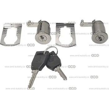 Vložky zámků předních dveří 2ks - 115988064, 1337APAR - Favorit - 2x vložka a 2x klíč