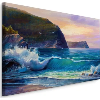 Obraz Plátno Ráno u Moře I. Varianta: 30x20