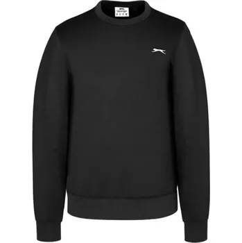 Pánská mikina Slazenger mikina přes hlavu pánská Barva: Černá, Velikost: 2XL