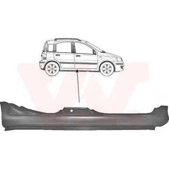 Prah karosérie Nástupní panel VAN WEZEL 1709104