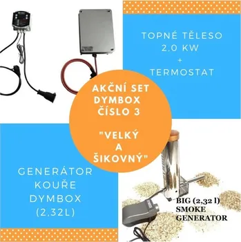 Udírna DYMBOX Akční set Dymbox číslo 3 ,,velký a šikovný\"