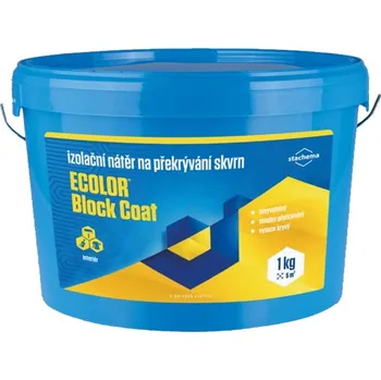 barva na zeď Stachema Ecolor Block Coat 1 kg bílá