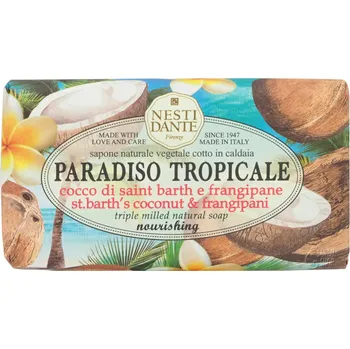 Koupelová kosmetika Nesti Dante mýdlo Paradiso Tropicale Kokos a frangipani 250 g