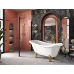 Hopa Otylia Volně stojící vana 160x77 cm, bílá + nožičky k vaně - bílé, VANMER160W