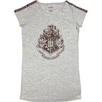 Dámské tričko Eplus Dámské tričko - Harry Potter Bradavice šedé Velikost - dospělý: M