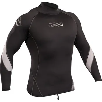 Pánské tričko Pánská lycra GUL Xola LS RG0339 - černá S