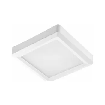 GTV LED svítidlo LOUIS typ downlight, IP54, 12 W, 960 lm, AC 176–264 V, 50/60 Hz, 120°, 4000 K, montáž na omítku, čtverec