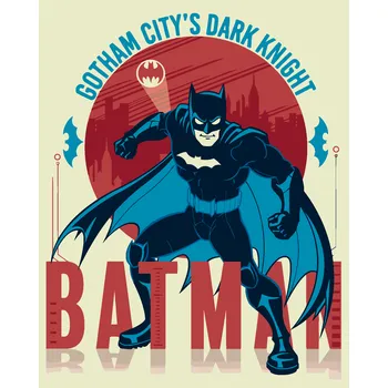 ZUTY Malování podle čísel - KRESLENÝ BATMAN II Rozměr: 40x50 cm, Rámování: bez rámu a bez vypnutí plátna