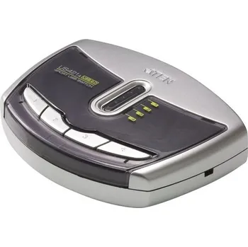 Switch OEM Přepínač periferií ATEN US-421A USB 2.0 4:1 (pro tiskárny, HDD, skenery...) KU2US421