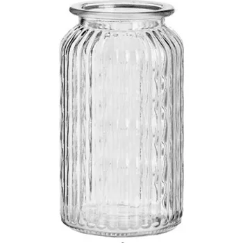 Váza Váza sklo pr.11,5V18,5cm čirá