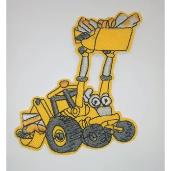 Nažehlovačka, nášivka, bagr 2.