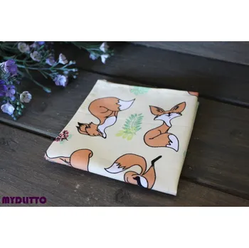 Kravata Dětský kapesníček - liškový