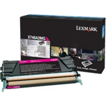 Lexmark Cartridge Magenta, purpurová (X746A3MG)