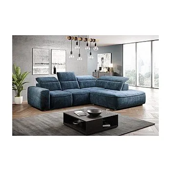 Sedací souprava Sedací souprava COLOMBO L - elektrický výsuv Monolith 37 Doprodej