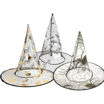 Karnevalový doplněk Klobouk čarodějnický průměr 37cm 947062