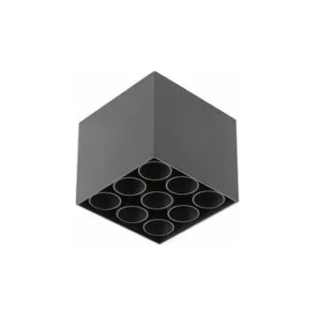 GTV LED svítidlo ARTEMIDA, 20 W, 1920 lm, AC 220–240 V, 50/60 Hz, PF>0,9, Ra?80, IP20, IK08, 4000 K, 38°, čtverec, černé