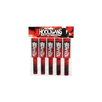 Zábavní pyrotechnika Pyrotechnika Dýmová pochodeň Hooligans červená 5ks