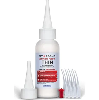 Průmyslové lepidlo STARBOND Super Fast Thin EM-02 Velmi rychlé a řídké vteřinové lepidlo Velikost balení: 59 ml