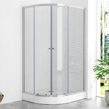 Well Point As Lor 100 x 80 kout pravý čirý chrom