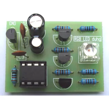 Elektronická stavebnice RGB LED duha