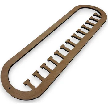 věšák na medaile VypálímTi.cz Dřevěný věšák na medaile - 17 Přidat jméno