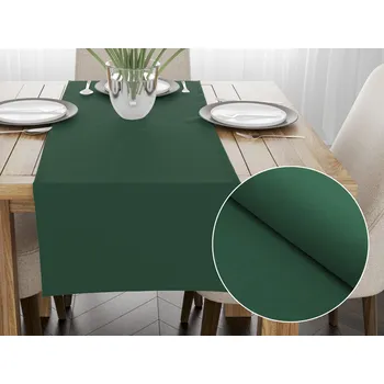ubrus Dekorační běhoun na stůl BKS-412 Zelený 20x120 cm