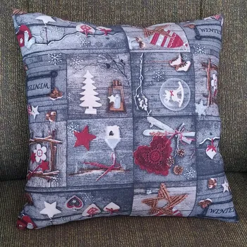 Vánoční dekorace Povlak na polštář 40x40 vánoční 01