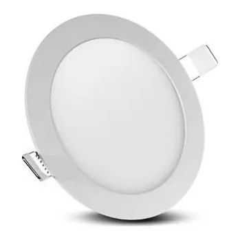 LED panel Berge LED panel vestavný 6W 118mm TEPLÁ BÍLÁ