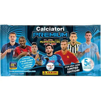 Karetní hra Panini SERIE A 2023 / 2024 - ADRENALYN karty - PREMIUM PACKET