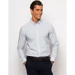 Heavy Tools pánská košile se vzorem Rafik světle modrá Velikost: 3XL