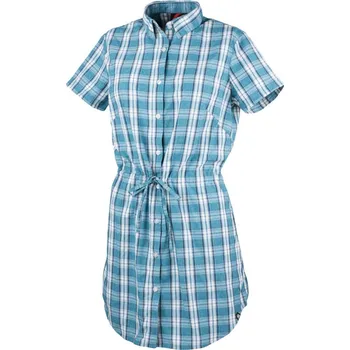 Dámská košile Northfinder Dámská funkční košile krátký rukáv LEWINA, námořnická modrá, XL