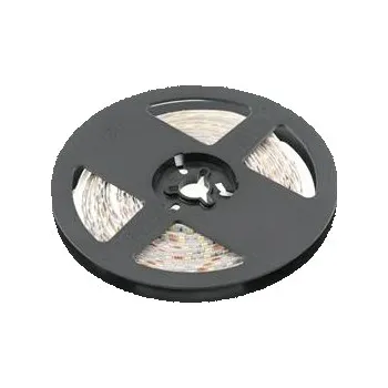 LED páska GTV Flash Strip 2835, 600 LED studená bílá, 60W, vodotěsný 10mm, Roll 5m, 12V (2 kabely)