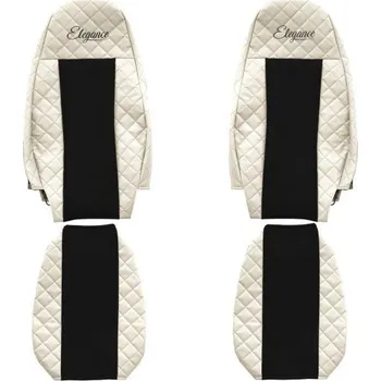 Ochranný autopotah Potahy sedadel ELEGANCE - pro vozidla VOLVO FH (2002-2012). ČERVENÁ