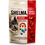 Shelma Bezobilné polštářky s hovězím a borůvkami 60 g