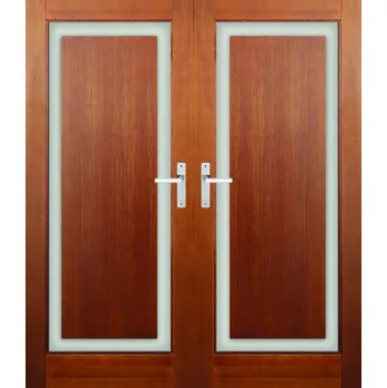 Interiérové dveře ArchoD Dvoukřídlé dřevěné dveře dýhované z borovice Emporia