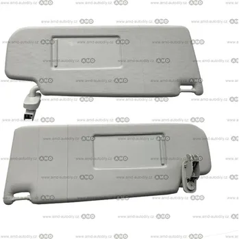 Stínítko do auta Sluneční clona levá perlově šedá - 3B0857551 X14, 6X0857551E2F4 - VW Lupo 1999-2003