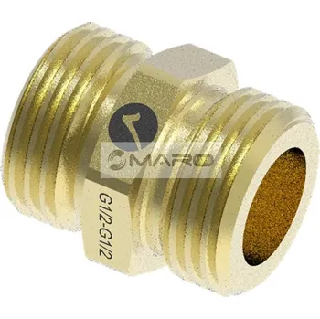 Fitinka Merabell Spojka mosazná G1/2" pro vlnovcovou trubku DN12, M0207