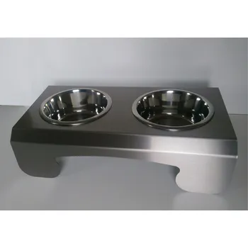 Miska pro psa PET-BAR Dog 2 nerezový stojan 2 misky