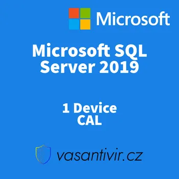 Operační systém Microsoft SQL Server 2019 Standard 1 Device CAL 359-06865