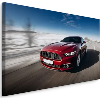 Obraz MyBestHome BOX Plátno Auto V Pohybu Varianta: 30x20