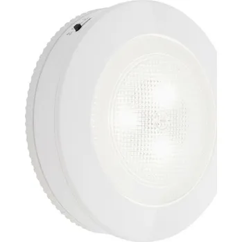 Lampička BRILONER LED noční lampička pr. 9,1 cm 0,4W 63lm bílé BRI 2274-016