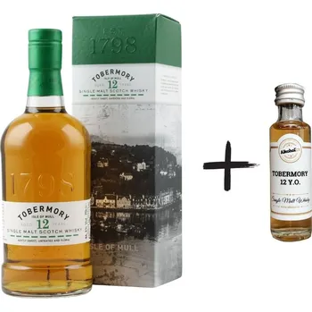 Whisky Tobermory 12y 0,7l 46,3% GB + miniatura