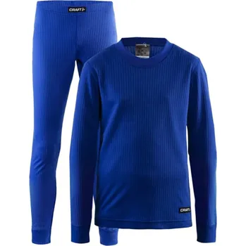 Set dětského termoprádla Dětský funkční set Craft BASELAYER Junior, modrá Velikost: 110