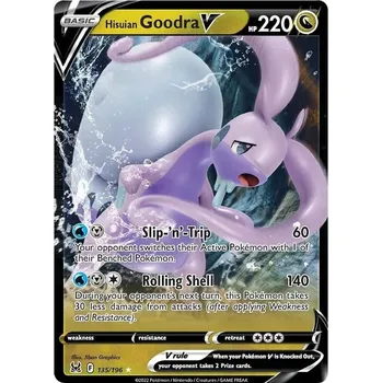 Sběratelská karetní hra Hisuian Goodra V 135/196 - Lost Origin
