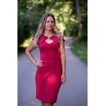 Dámské šaty Šaty Kichic Paris K5731 barva: černá, velikost: S