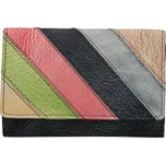 Lagen Dámská kožená peněženka 2864-77/R charcoal/multi