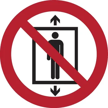 Zákazové značení, přeprava cestujících zakázána – fólie, pr. 75 mm