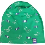 Chlapecká čepice AJS 46-134 - zelená Barva: Zelená, Velikost: 52-54