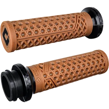 grip Gripy pro motocykly INDIAN 2018-2023 TOURING MODEL TBW ODI VANS VANS V-TWIN LOCK-ON™ GRIP SET pro řidítka o průměru 25,4 mm ( 1" ), barva světle hnědá - pár (motocyklové gripy / ručky na motorku )
